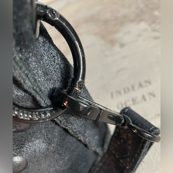 Hammitt Andrew Crossbody Convertible Leather/ Suede with Red leather Interior - Picture 8 of 16